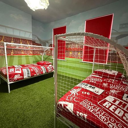 Anfield Abode - Entire Lfc Themed House Villa Liverpool Exteriör bild