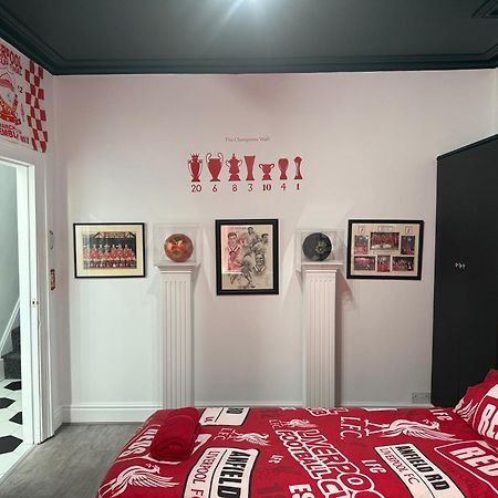 Anfield Abode - Entire Lfc Themed House Villa Liverpool Exteriör bild
